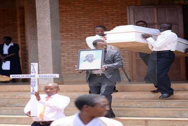 Réinhumation de Concessa NDACIKIRIWE